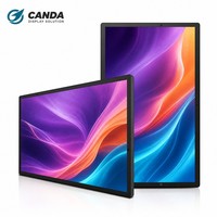 Afficheur publicitaire numérique LCD 4K Android 43 pouces sans écran tactile, anti-reflet, avec CMS intégré, point d'accès Wi-Fi, montage mural, média intelligent