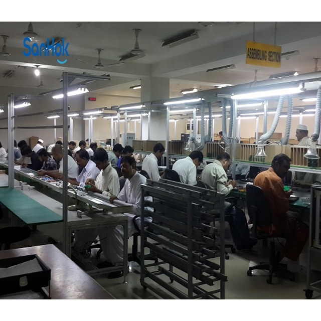 PCB Assembly Line, Complete SMT Production Line with Pick and Place Machine and Reflow Oven