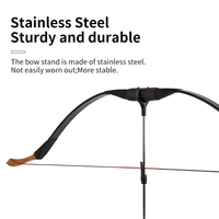 SPG arc classique support tir à l'arc étiquette support pliable cible traditionnel Takedown Longbow chasse tir extérieur support en fibre de verre