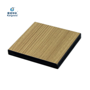 Feuilles de <span class=keywords><strong>stratifié</strong></span> HPL modèle compact Kangnuo 4mm d'épaisseur avec finition grain de bois résistant au feu pour dessus de table de <span class=keywords><strong>cuisine</strong></span> panneaux de porte - Product Image 3