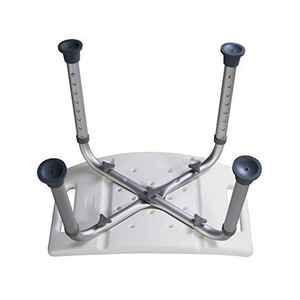 Chaise de douche Medco avec dossier réglable en alliage d'aluminium, tabouret de sécurité pour salle de bain pour personnes âgées et femmes enceintes - Product Image 3