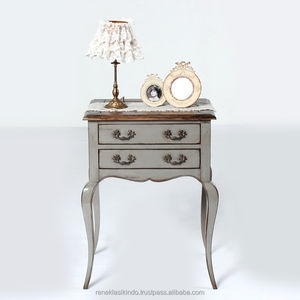 Armoire de chevet en bois 2009 de Style indonésien Vintage classique pour la décoration de la maison meubles de salon élégants - Product Image 1