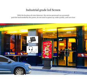 Pantalla Inteligente para Autoservicio con Sistema de Intercomunicación para Catering al Aire Libre, Tiendas de Conveniencia y Gasolineras - Product Image 2