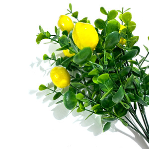 Lemon for Decoration Faux Lemon Branches Artificial Yellow Faux Lemons for Kitchen Stem Fruits for Home <strong>Spring</strong> Summer <strong>Decor</strong> - Product Image 5