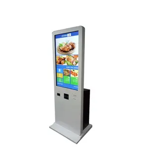 43inch screen touch kiosk on the floor Intelligent Vending Machine Monitor Commercial Self-Service