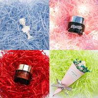Déchets de papier, idéal pour le remplissage de boîtes cadeaux, le garnissage de paniers, la décoration de fêtes et les arrangements floraux