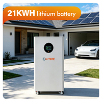 Batterie de stockage d'énergie solaire 21 kW, batterie au lithium Lifepo4 51,2 V 100 Ah 200 Ah 314 Ah, batterie au lithium Lifepo4