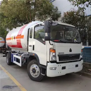 SINOTRUCK 25000 litre LPG gaz tankı kamyon 4x2 6x4 lpg teslimat Bobtail kamyonlar