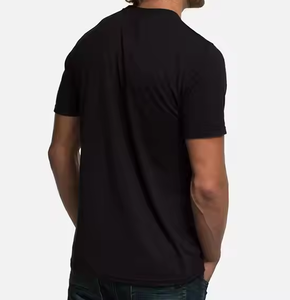 T-shirt estive da <span class=keywords><strong>uomo</strong></span> sostenibili personalizzate in bambù 100% ecologiche da <span class=keywords><strong>uomo</strong></span> Uvioresistant t-shirt a tinta unita <span class=keywords><strong>abbigliamento</strong></span> Over-size - Product Image 4