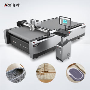 高精度デジタルAOL自動ゴムシリコンシートフロアマットCNCフラットベッドテーブル切断機（CCDカメラ付き） - Product Image 1