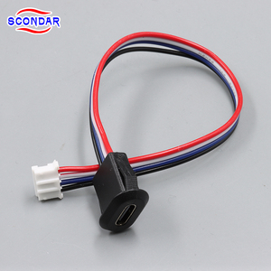 SCONDAR Kabel Elektronik Pin 4 Tahan Air Arus Tinggi Elektronik Konsumen Ponsel Smartphone Tablet Laptop Desktop - Product Image 1