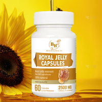 Gélules de Gelée Royale Naturelle Pure OEM/ODM – Compléments Nutritionnels pour le Métabolisme et l'Amélioration de l'Immunité pour Femmes Enceintes (60 gélules)