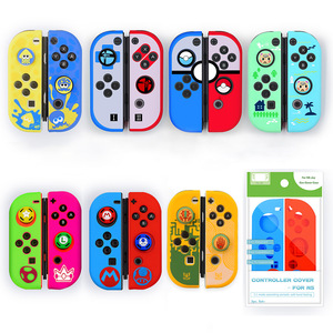 เคสซิลิโคนสำหรับจอยคอนโทรลเลอร์ Nintendo <span class=keywords><strong>Switch</strong></span> พร้อมฝาครอบป้องกันลาย Pokball สีน้ำเงินแดง - Product Image 5