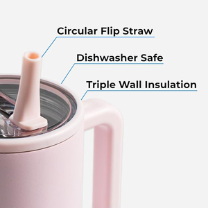 แก้วน้ำสแตนเลสปลอดภัยสำหรับอาหาร ไม่แตกหักง่าย - Product Image 6
