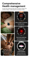 Smartwatch GPS DT G9 a Prezzo di Fabbrica, 2GB di Memoria, Schermo AMOLED Rotondo, Impermeabile 3ATM, Orologio Intelligente per Sport e Attività all'Aperto DTG9