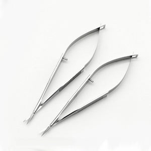 스테인레스 스틸 소형 빔 가위형 미세수술 안과용 기구, 고양이안수술용 미세 수술 기구 - Product Image 1