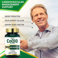 Coenzyme CoQ10 Ubiquinol Vital en Capsules – CoQ10 Ubiquinone pour la Santé Cardiaque – Gélules Végétariennes en Vrac 300mg – CoQ10 Quinone Q10