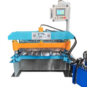 Máquina de fabricación de láminas para techos trapezoidales IBR de Metal de acero automático de alta calidad a bajo precio del mercado de Bolivia 840 - Product Image 1