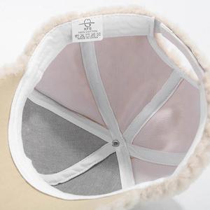 Gorro de Invierno Cálido para Mujer, Diseño Acolchado, Color Sólido, para Exteriores, Gorra de Béisbol con Peluche - Product Image 6