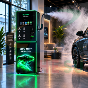 Distributeur automatique de parfum pour voiture en libre-service, écran tactile, aromatiseur à brume sèche pour parking, station de lavage SAM-001, aromathérapie automobile - Product Image 6
