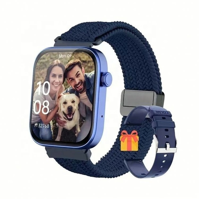Office Business Travel COLMI Square Fashion Square Dial Quick Message Reminder Wholesale Business Watch Waterproof Smart Watch