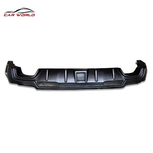 2014-2016 for IS250 IS300 Rowen Style Rear Lip Bumper with LED <b>Plastic</b> Diffuser ABS Material Featuring Tow <b>Hook</b> Cut-Outs - Product Image 2