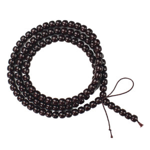 Bodhi Seed <b>Bracelet</b> 108 Beads Natural Stone Hand Polished Religious Ceremony Unisex Jewelry - Product Image 4