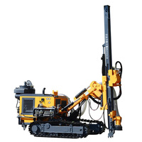 Foreuse hydraulique DTH KG420 pour trous de dynamitage séparés, profondeur 25m, pour l'exploitation minière en carrière ouvert