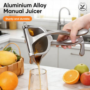 Spremiagrumi Manuale in Metallo, Spremi Limoni Portatile, Spremitore per Agrumi Multifunzione per Cucina Domestica - Product Image 1