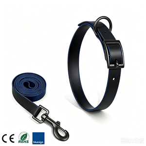 <span class=keywords><strong>Laisse</strong></span> pour chien <span class=keywords><strong>en</strong></span> PVC style <span class=keywords><strong>Biothane</strong></span> bicolore et ensemble collier pour chien bicolore, non toxique, facile à nettoyer, <span class=keywords><strong>laisse</strong></span> de promenade pour animaux de compagnie, MOQ personnalisé - Product Image 4