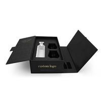 Caja de Presentación de Whisky Individual de Lujo Personalizada con Inserto de Espuma EVA para Bebidas Alcohólicas y Sets de Regalo de Licores