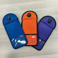 Pochette de téléphone personnalisée en néoprène pour l'école, avec blocage de signal, accessoires, fermeture magnétique RFID