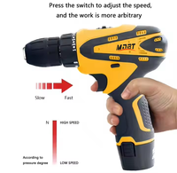 Ensemble d'outils de perceuses électriques en gros Perceuse 12V Visseuse électrique professionnelle sans fil rechargeable