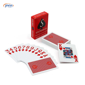 Cartes à jouer imperméables en sublimation avec boîte, impression recto verso, logo PVC, jeu de cartes en plastique personnalisé, impression de cartes à jouer au poker - Product Image 4