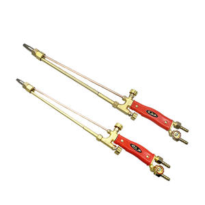 Torche de soudage en cuivre G01-30 100 300, poignée droite, double interrupteur, gaz liquéfié, allumage manuel, fabrication Shandong - Product Image 1