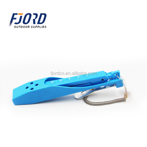 FJORD Pinces à poisson en plastique portables Pince à lèvre de poisson avec lanière Pratique Grabber Keeper pour le streaming