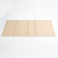 Nouveau Système Mural Décoratif Intérieur 2026 en WPC Modulaire Moderne, Étanche et Ignifuge, avec Structure Squelette pour Murs de Divertissement