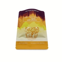 Sachets Mylar vides de 500 mg pour bonbons comestibles, biscuits, gommes, sucre, avec fermeture éclair à l'épreuve des enfants, pour l'emballage de snacks en magasin