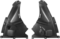 Pour BMW Série 3 F30 F30LCI F31, F31LCI: Doublure intérieure avant, plaque triangulaire avant L/R, compatible avec OE 51717260739/5171726074
