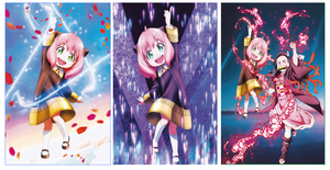 Mới được thiết kế nhựa Nhật Bản hoạt hình <span class=keywords><strong>3D</strong></span> dạng thấu kính mô hình áp phích thể thao lật trang trí nhà sơn quà tặng kinh doanh - Product Image 6