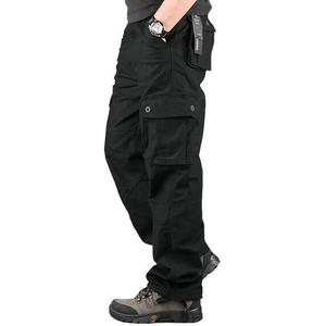Pantaloni Cargo da Uomo Personalizzati all'Ingrosso, Stile Europeo e Americano Retrò e Trendy, Modello Largo con Tasche Multiple - Product Image 6