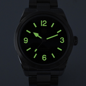 Montre-bracelet mécanique automatique de sport de luxe pour hommes <span class=keywords><strong>38mm</strong></span> NH35 étanche saphir miroir montre d'affaires plongeur fonction pointeur - Product Image 2