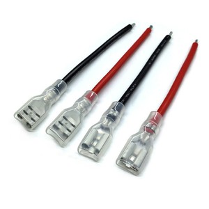Crimp <span class=keywords><strong>Terminal</strong></span> Connector 4.8/6.3 para equipamentos eletrônicos Flat Ribbon Jumper Wire Harness para cabo de fiação - Product Image 1