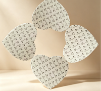 Pads en papier chocolaté pour emballage alimentaire, motifs fantaisie imprimés, écologiques, biodégradables, antichoc, design personnalisable