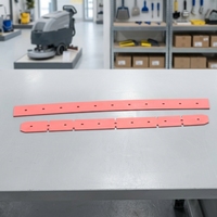 Pièces détachées pour machines de nettoyage de sols, compatible avec différentes marques, ensemble raclette pour autolaveuse