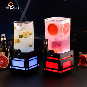 Best Sellers Custom Logo Plastic Metal 2L/3L LED <strong>Light</strong> <strong>Beer</strong> Tower Dispenser Custom Color Drink Dispenser Bars KTVs Club Parties - Product Image 5
