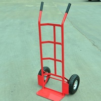 Carretilla de Mano Estilo Básico HT1830 para Almacén, Fábrica, Almacenamiento, 200 kg, Carretilla de Mano al por Mayor, Carretilla de Empuje Resistente