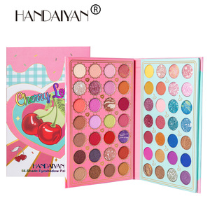 Palette de <span class=keywords><strong>fard</strong></span> <span class=keywords><strong>à</strong></span> paupières dans 56 couleurs, boîte de <span class=keywords><strong>fard</strong></span> <span class=keywords><strong>nacré</strong></span>, mat et pailleté, de qualité supérieure, nouveau produit - Product Image 3