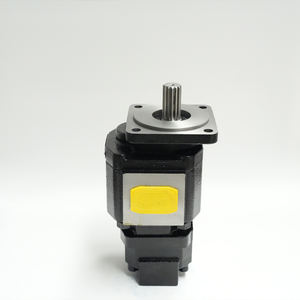 Pompe à engrenages pour engins de construction JHP3-1, série à double connexion. Convient aux applications stables. Personnalisable. - Product Image 1