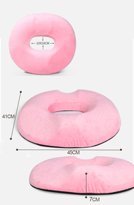 Factory Custom Donut Seat Cushion Ergonomic Coccyx Cushion Hemorrhoid Relief Cushion B2B OEM/ODM Wholesale - Product Image 4